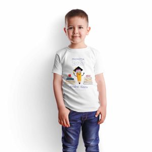 Tricou personalizat pentru copii cu nume - Final an școlar