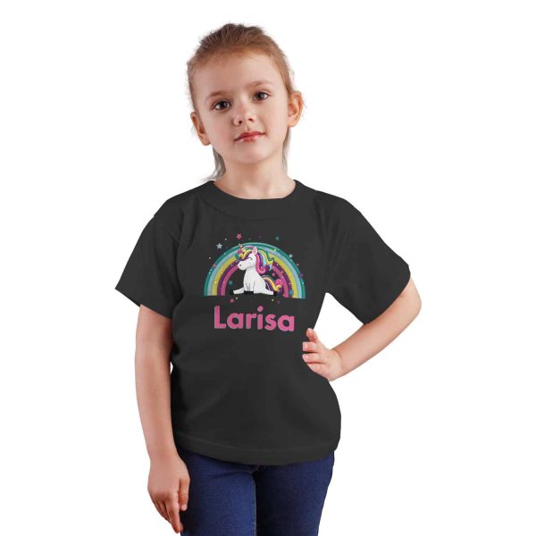 Tricou personalizat pentru copii cu nume - Unicorn - imagine 2