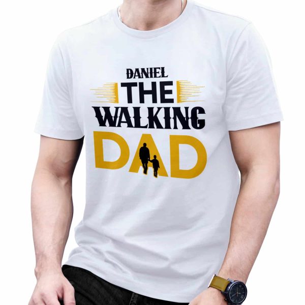 Tricou pentru tata, personalizat cu nume - DAD