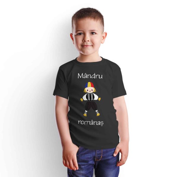 Tricou pentru copii - Mândru Românaș - imagine 2