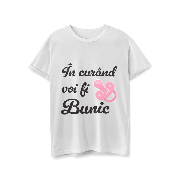 Tricou personalizat pentru viitori bunici - imagine 3