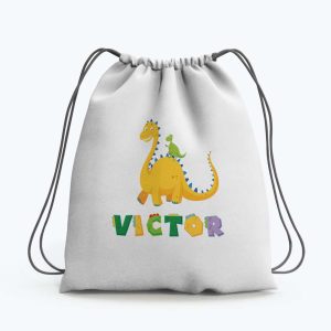 Rucsac personalizat cu nume - Dinozaur
