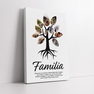 Tablou canvas personalizat cu 11 poze - Familia