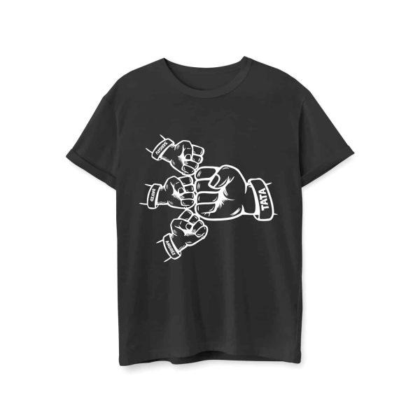 Tricou personalizat cu nume pentru tată - imagine 3