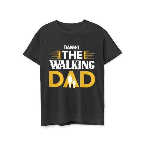 Tricou pentru tata, personalizat cu nume - DAD - imagine 3