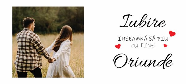 Cană pentru iubit sau iubită, personalizată cu poză - imagine 3