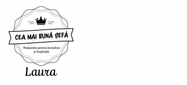 Cană personalizată cu nume - Șefă - imagine 5
