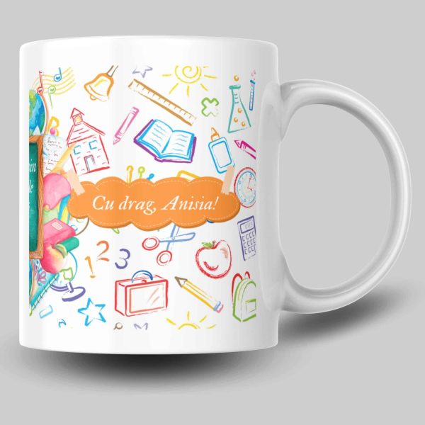 Cană personalizată cu nume - Profesori - imagine 4