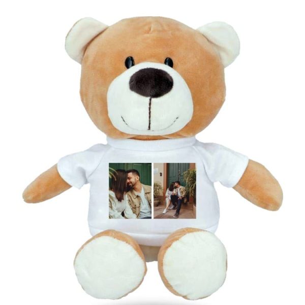 Jucărie de pluș personalizată cu 2 poze - imagine 5