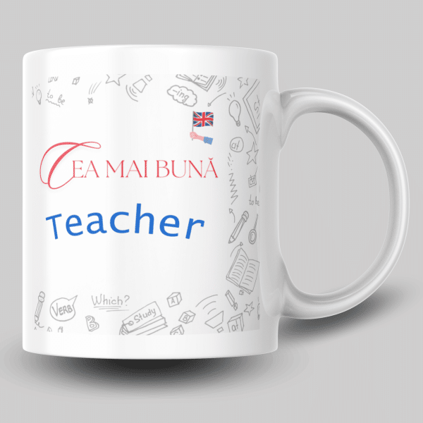 Cană personalizată cu nume - Teacher - imagine 2