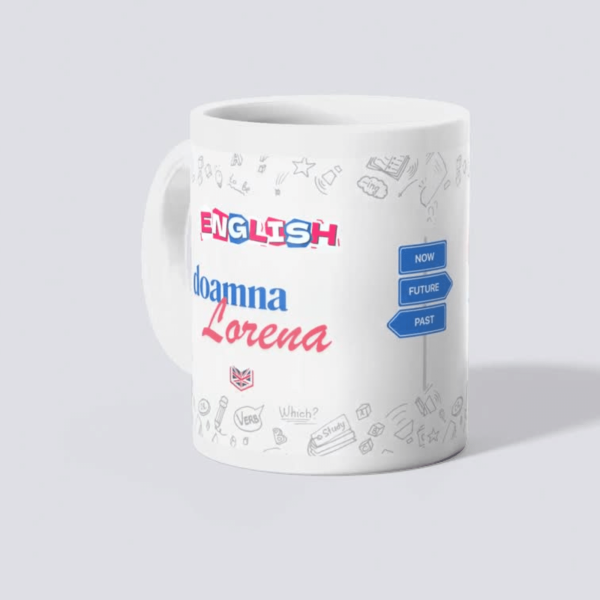 Cană personalizată cu nume - Teacher - imagine 3