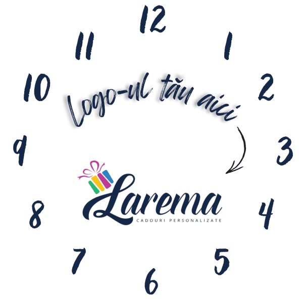 Ceas pentru firma ta, personalizat cu logoul companiei - imagine 3