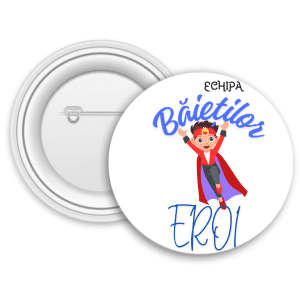 Insigna personalizata pentru copii - Eroi/ne