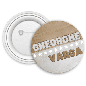 Insignă metalică personalizată cu nume - Gheorghe