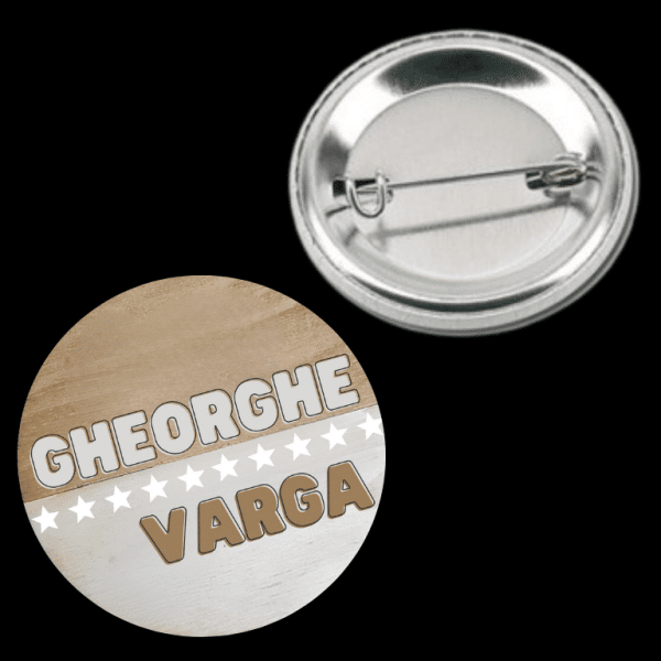 Insignă metalică personalizată cu nume - Gheorghe - imagine 3
