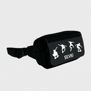 Borsetă personalizată cu nume - Skateboard