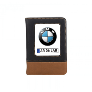 Portofel acte auto personalizat cu numărul și marca mașinii