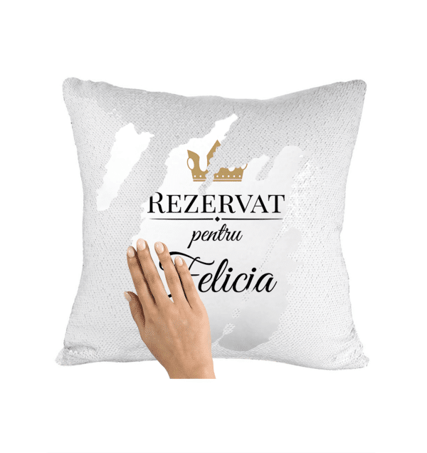 Pernă personalizată cu nume - Rezervat - imagine 2
