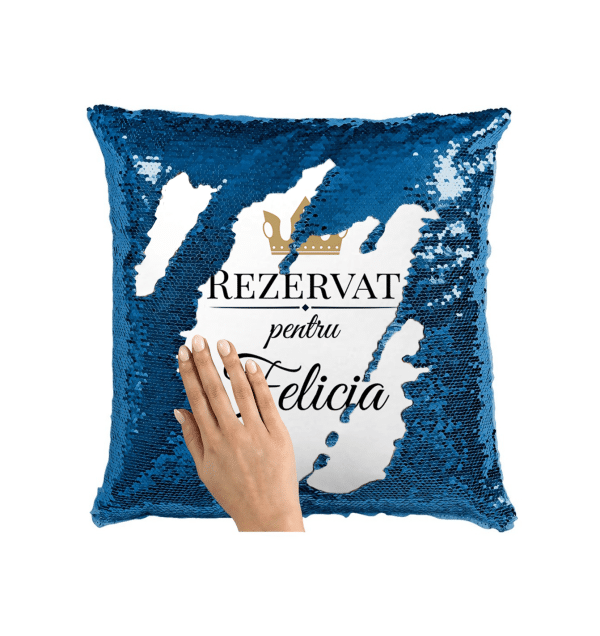 Pernă personalizată cu nume - Rezervat - imagine 3