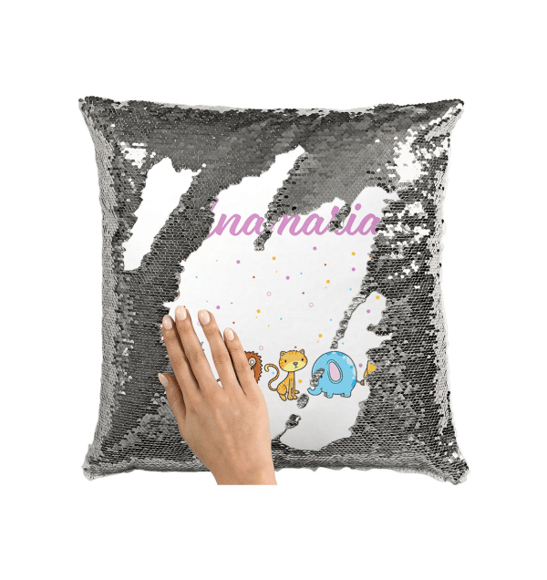 Pernă personalizată cu nume pentru copii - imagine 4