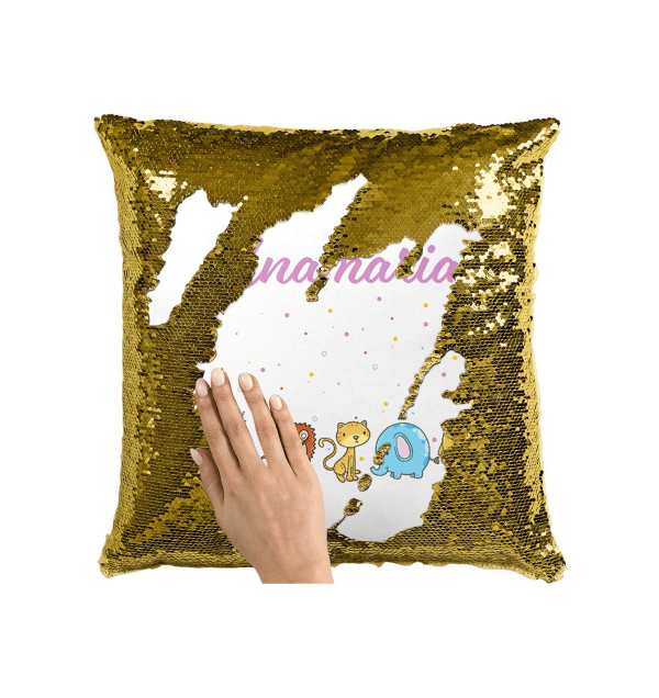 Pernă personalizată cu nume pentru copii - imagine 5