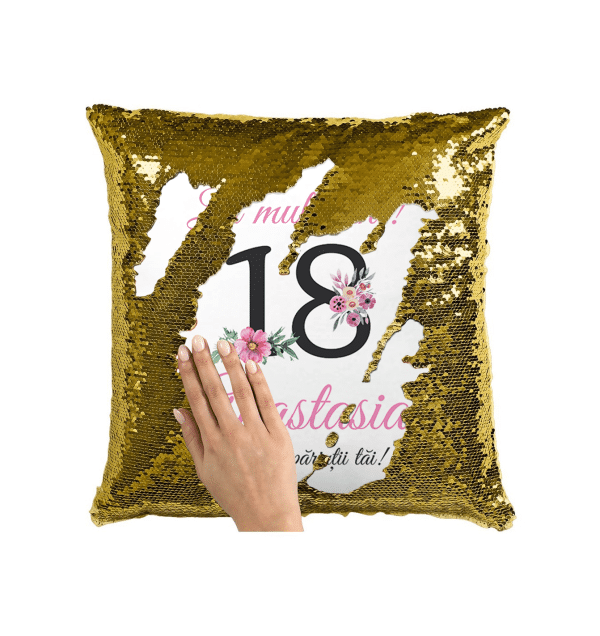 Pernă personalizată cu nume - Majorat - imagine 5