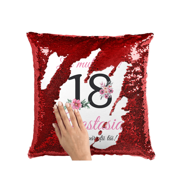 Pernă personalizată cu nume - Majorat - imagine 6