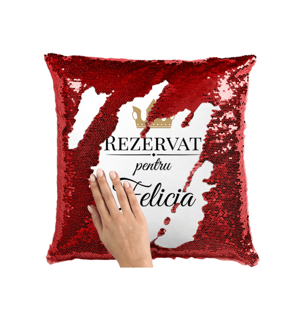 Pernă personalizată cu nume - Rezervat - imagine 6