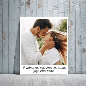 Tablou personalizat pentru cuplu / sot / sotie