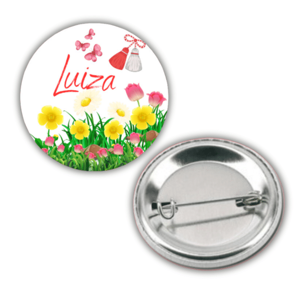 Insignă metalică personalizată cu nume - 1 Martie - imagine 4