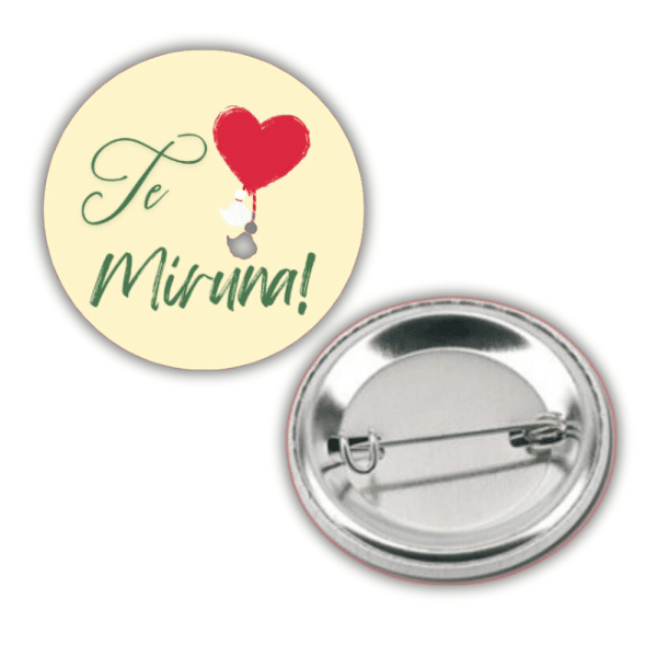 Insignă metalică personalizată cu nume - Mărțișor - imagine 3