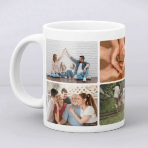 Cană personalizată cu 6 poze