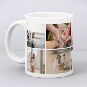 Cană personalizată cu 8 poze
