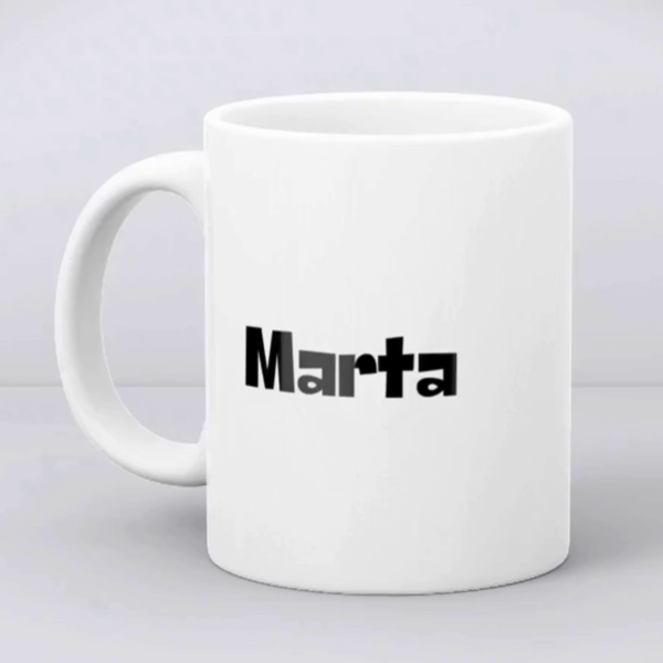 Cană personalizată cu nume - Zâmbește - imagine 4