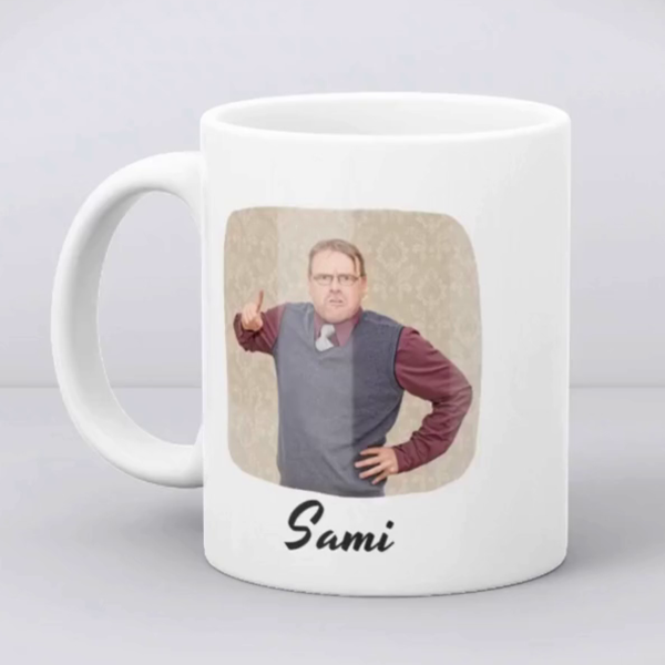 Cana pentru sef, personalizată cu poză și nume - Lacrimile angajaților - imagine 3