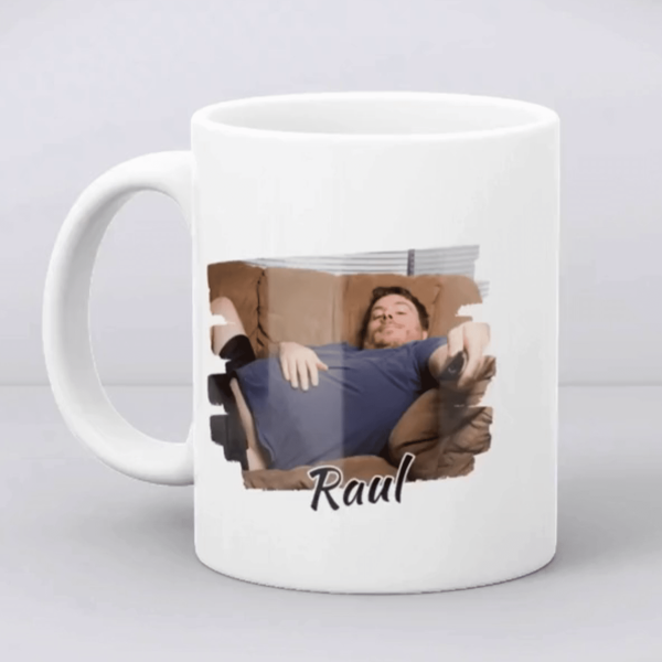 Cană pentru angajati, personalizată cu poză și nume - imagine 3