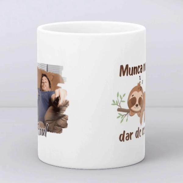 Cană pentru angajati, personalizată cu poză și nume - imagine 4