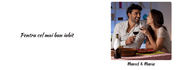 Cană personalizată cu două nume și poză - Iubit/ă - imagine 2