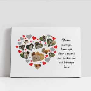 Tablou canvas personalizat cu 11 poze - Cadou pentru MAMA ♥️