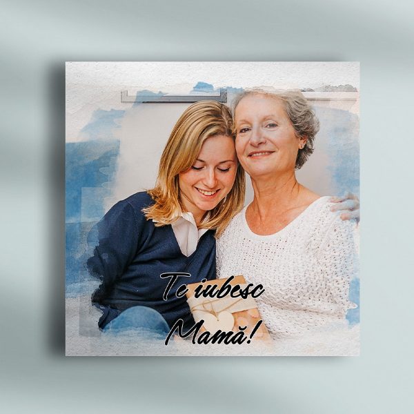 Tablou personalizat pentru mama, cu poza