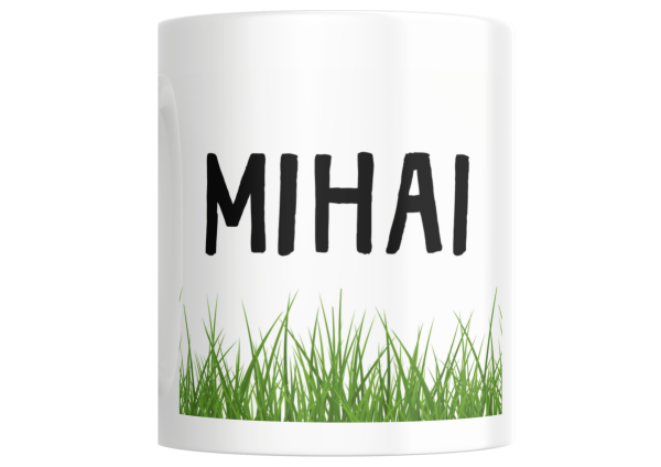 Cană pentru fotbalist, personalizată cu nume - imagine 3