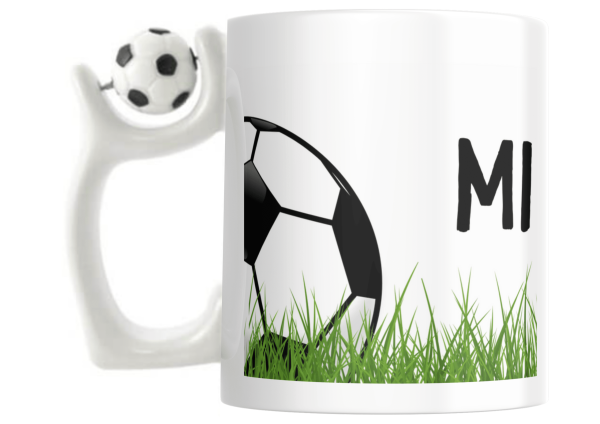Cană pentru fotbalist, personalizată cu nume - imagine 5
