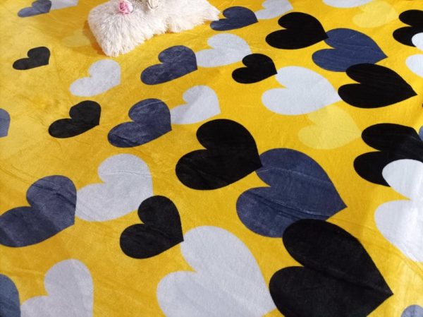 Patura cocolino pufoasa 200x230 cm, East Comfort - Leticia - imagine 2