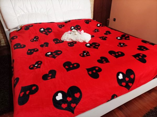 Patura cocolino pufoasa 200x230 cm, East Comfort - Simina