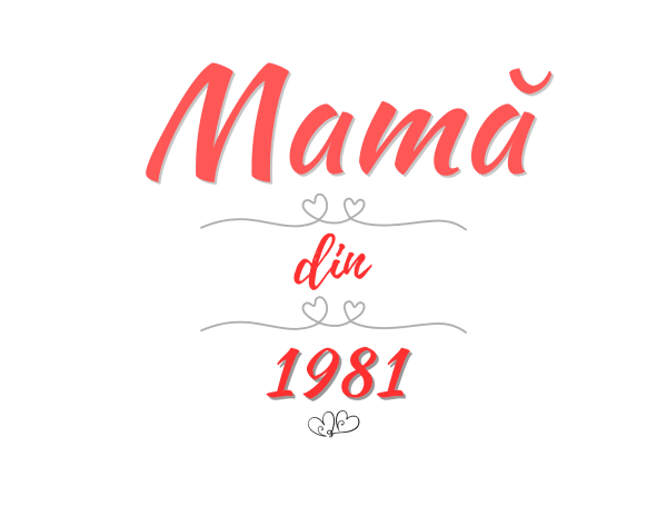 Pernă personalizată în formă de inimă cu text - Mamă - imagine 2