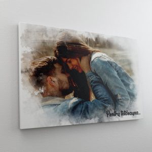 Tablou canvas personalizat cu poză - Pentru totdeauna